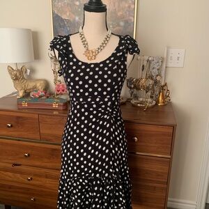 Anthropologie Polka Dot Dress